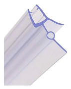 Duschtätningslist Badrum Duschskärm Dörrtätning Passar 8mm glas