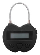 Smart Time Lock Lcd Display Time Lock USB Uppladdningsbart Temporary Timer Hänglås Travel Electronic-YNP