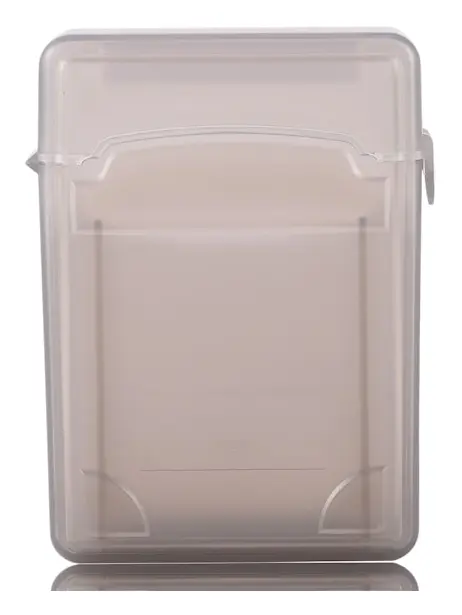 2,5 tums HDD/SSD skyddande stöttålig förvaringslåda antistatisk etikett hölje grå