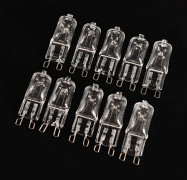 10X G9 Halogen Varmvit Office Capsule Glödlampa Lampa 25W 23