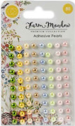 Adhesive Pearls Craft Consortium - Farm Meadow - 80 st