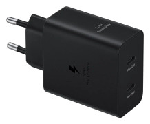 Samsung EP-T5020 - Strömadapter - 50 Watt - 3 A - SFC 2.0, PD 3.0 (24 pin USB-C) - på kabel: USB-C - svart