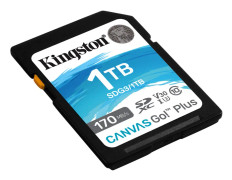 Kingston Canvas Go! Plus - Flash-minneskort - 1 TB - Video Class V30 / UHS-I U3 / Class10 - SDXC UHS-I