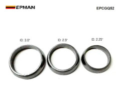 EPMAN Donut Style Grafit Avgaspackning För Avgas, Ljuddämpare & Spetsar Universal Downpipe Till Catback Packning Fläns EPCGQ52