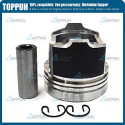 V2403 vortex kolv överdimensionerad +0,5 för Kubota STD 87MM