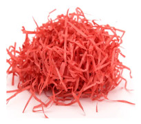 Raffiapappersstrimlor och trådar strimlad konfetti för DIY presentinslagning och korgfyllning