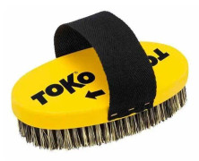 Toko Basborste Oval Steel Wire With Strap Gul,Svart