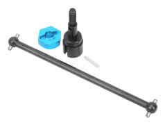 Universell drivaxel 5mm hjulnavadapter kombiner passform för HSP 94111 94108 1/10 RC bilSvart