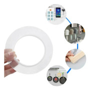 Nano Gel Tape dubbelsidig tejp - 3 meter Transparent