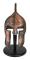 Design Toscano Spartan Greek Helmet Silver 12" x 9" x 16" - WJ4571