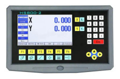 Svarvning Fräsning, 9-språkig LCD DRO, 2-axlig digital avläsning, HS800-2 med vågar