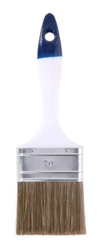 Kinzo - platt borste 70mm