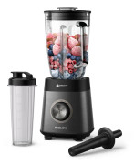 PHILIPS HR3041/00 Blender 1200W effekt, 0,7L, ProBlend Plus blad, snabb mixer, enkel rengöring