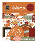 Die Cuts Ephemera Carta Bella - Welcome Fall - 34 st