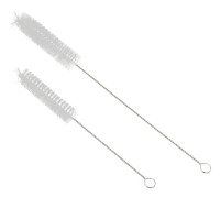 Akvarierör Rengöringsborste Rostfritt Stål Akvarium Filter Pump Rör Rengöringsborste Set
