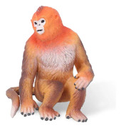 Simulering Vilda Golden Monkey Modell Prydnader Skrivbordsdekoration Barnleksak Golden Monkey Modell