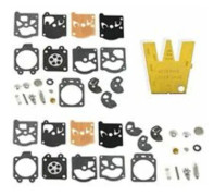K10-WAT Förgasarreparationsats Membranpackning för Walbro WA WT Serie 2-taktsförgasare, WA-30 WA-79 WA-82 WT-1 WT-99 WT-100 WT-819 WT324 WT379