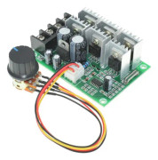 Regulator hastighet DC-motor 12V24V36V48V modul högeffekt PWM-regulator strömregulator 20A