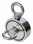 Magnetfiske Kit N52 Neodymium - 960 Lbs Superstark Sällsynt Jord Neodymium med 33ft Rep Dubbelsidig Återhämtningsmagnet för Skattsökning