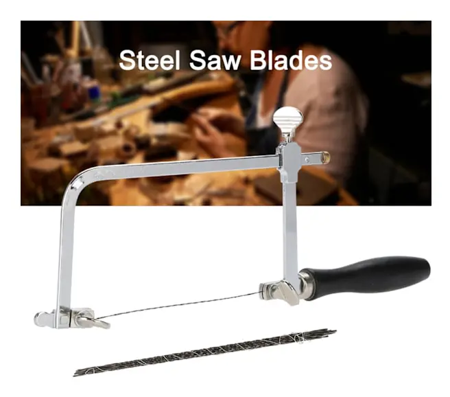 Hacksåg & Sågblad & Skruvstäd Smycken DIY Reparationsverktyg Set