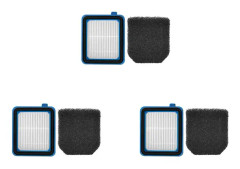 3x ersättningsfilter Hepa kompatibelt med Q6 Q7 Q8 Wq61/wq71/wq81 Dammsugare Reservdelar-B3
