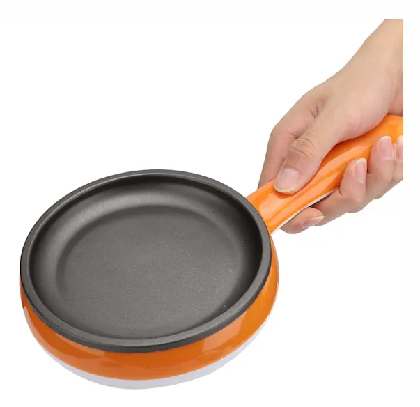Multifunktionell Mini Elektrisk Non-Stick Stekpanna Äggkokare Ångkokare för Frukost EU-kontakt 220V