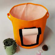 Potatisodlingssäckar med lock 10 gallon, 4-pack planteringskruka med handtag och skördefönster för potatis, tomater och grönsaker