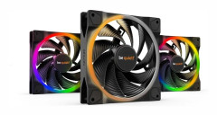 be quiet! Light Wings 140mm High-Speed PWM 3-pack Svart