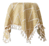 Sängbordsduk Jacquard Soffbord Överdrag Tyger Sängbord Dammskydd