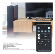 Ersättningsfjärrkontroll för Bose SoundTouch Wave Music System I II III IV CD-spelare AWRCC1 AWRCC2 AWRCC3 Svart