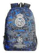 Graffiti Real Madrid Uefa Champions League Axelväska Fan Ryggsäck Student Skolväska Förvaringsväska H