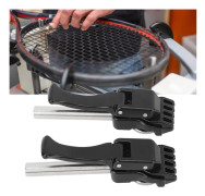 1 par svart badmintonsträngningsklämma tennisflygande klämma racketstartklämma strängningsverktygstillbehör