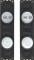 1 par TV-högtalare reservdel för Samsung TV för BN96 16796 16798 18089 18088 18070 A B F H G