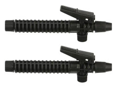 2 st 170 mm Trigger Sprayer Handtag, Jordbruks Sprayer Tillbehör, Spraypistol Handtag för Trädgård Utomhus Vattning Lans (Svart)