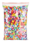 1000 st Pom Poms Ljusa Silkesfärg DIY Handgjorda Kläder Telefonskal Dekoration 15mm