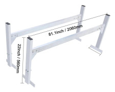 Van Roof Stege Rack, Legeringsstål Konstruktion, Passar olika Van-modeller, 750 lbs kvadrat