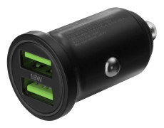 USB Billaddare 36W USB-A 2-port