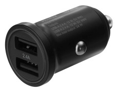 USB Billaddare 24W USB-A 2-port
