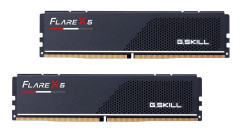 G.Skill Flare X5 - DDR5 - sats - 64 GB: 2 x 32 GB - DIMM 288-pin låg - 3000 MHz / PC5-24000 - CL30 - 1.4 V - ej buffrad - on-die ECC - mattsvart