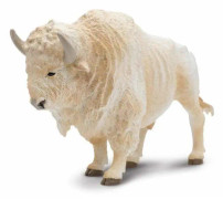 Safari vilda djur Buffalo junior 12,75 cm vit