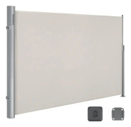 Greens sidomarkis for balkong och terrass, sidogardin, insynsskydd, persienn, utomhus, tradgard, TUV SUD GS-certifierad, beige