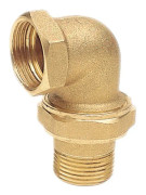 Union Elbow M-F mässing - 26X34(1")