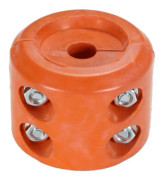 Vinschhake Stopper, Kabelskydd, Gummigrepp Pad - Orange QPUION