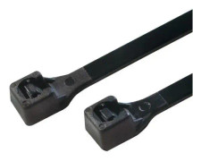 LogiLink KAB0001B, Buntband stege, Nylon, Svart, V2, 100 mm, 2,5 mm