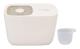 Plast Ris Hink BPA Fri Lufttät Transparent Lock Ris Behållare för Mjöl Bönor Vit