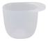 Plast Ris Hink BPA Fri Lufttät Transparent Lock Ris Behållare för Mjöl Bönor Vit