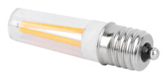 10 st E17 Lång glödlampa AC110V 3W för Kronljus Taklampa Bordslampa Varm Vit