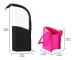 Pcs Makeup Brush Bag Travel Portable Cosmetic Holder Pen Case Storage Organizer (svart * Rose Red)