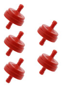 5-pack bränslefilter för gräsklippare för Briggs & Stratton 298090 394358