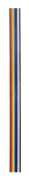 TRU COMPONENTS TC-7638564 Datakabel 7 x 0.16 mm Flerfärgad 10 m